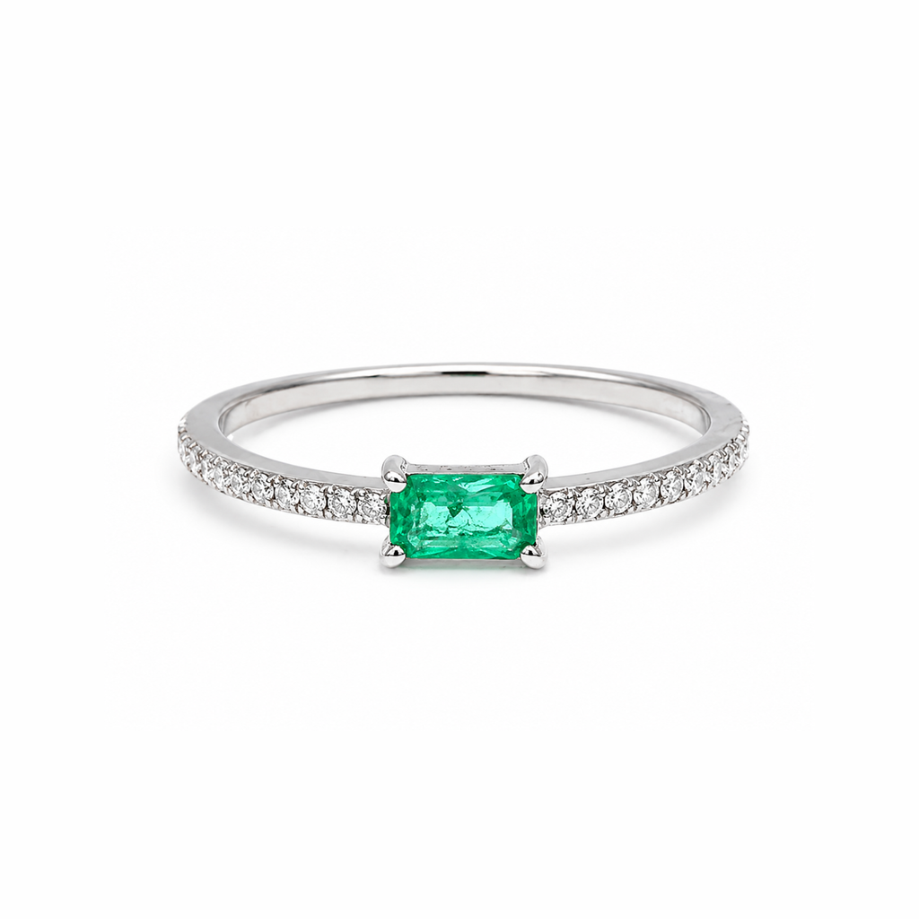 Ophelia Emerald Birth Stone Ring