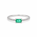 Ophelia Emerald Birth Stone Ring