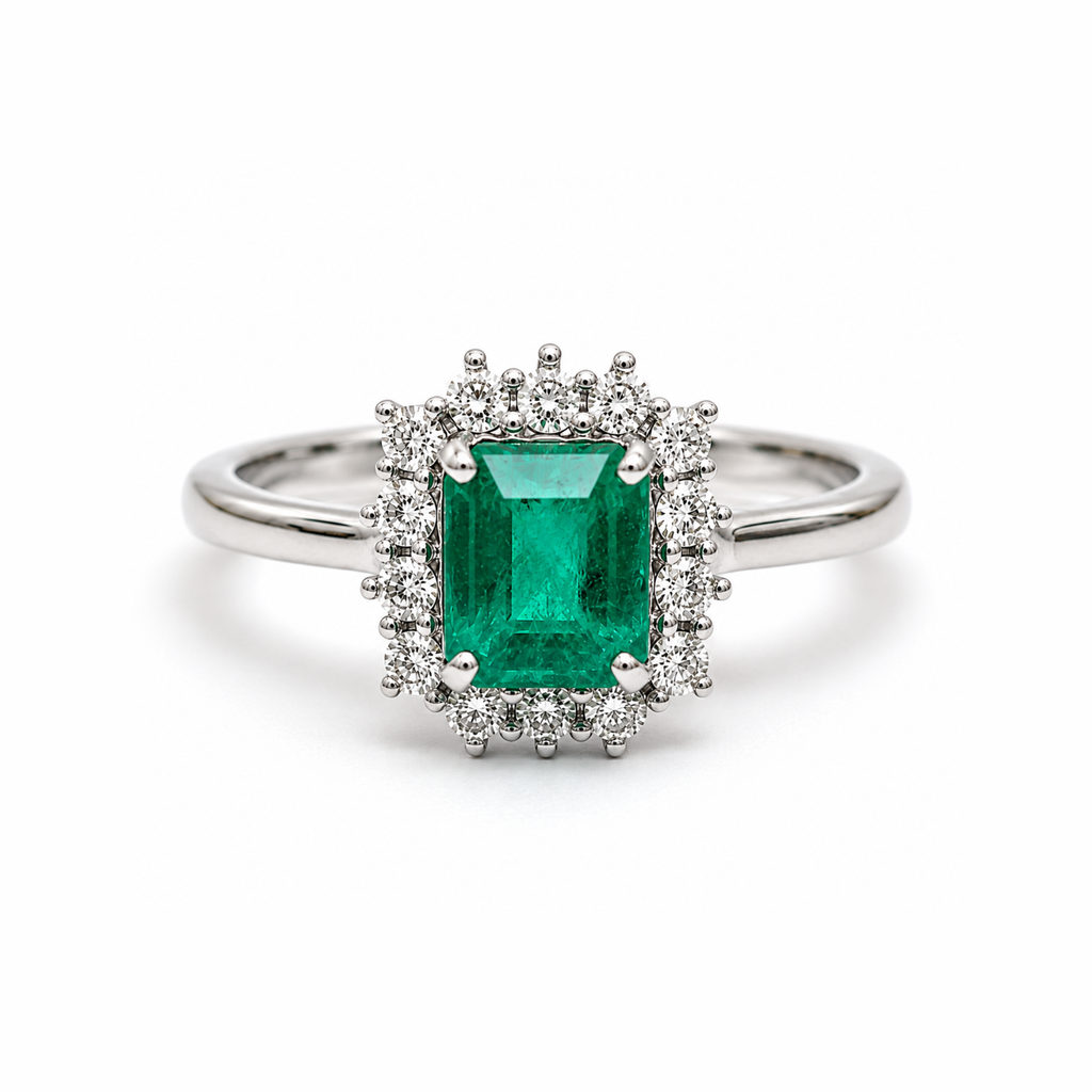 Leonora Emerald Ring