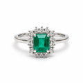 Leonora Emerald Ring