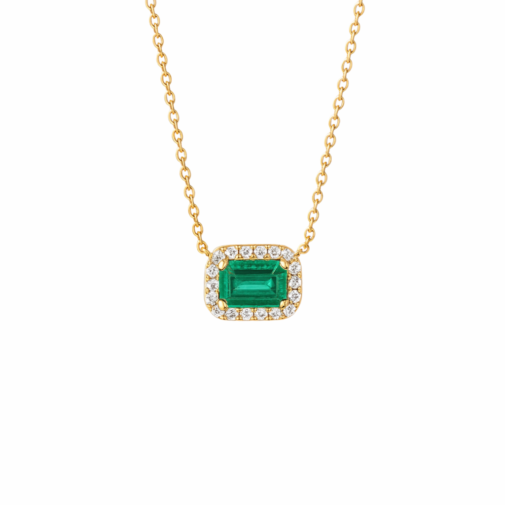 Theo Emeral Necklace