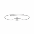 Kaia Diamond Cross Bracelet