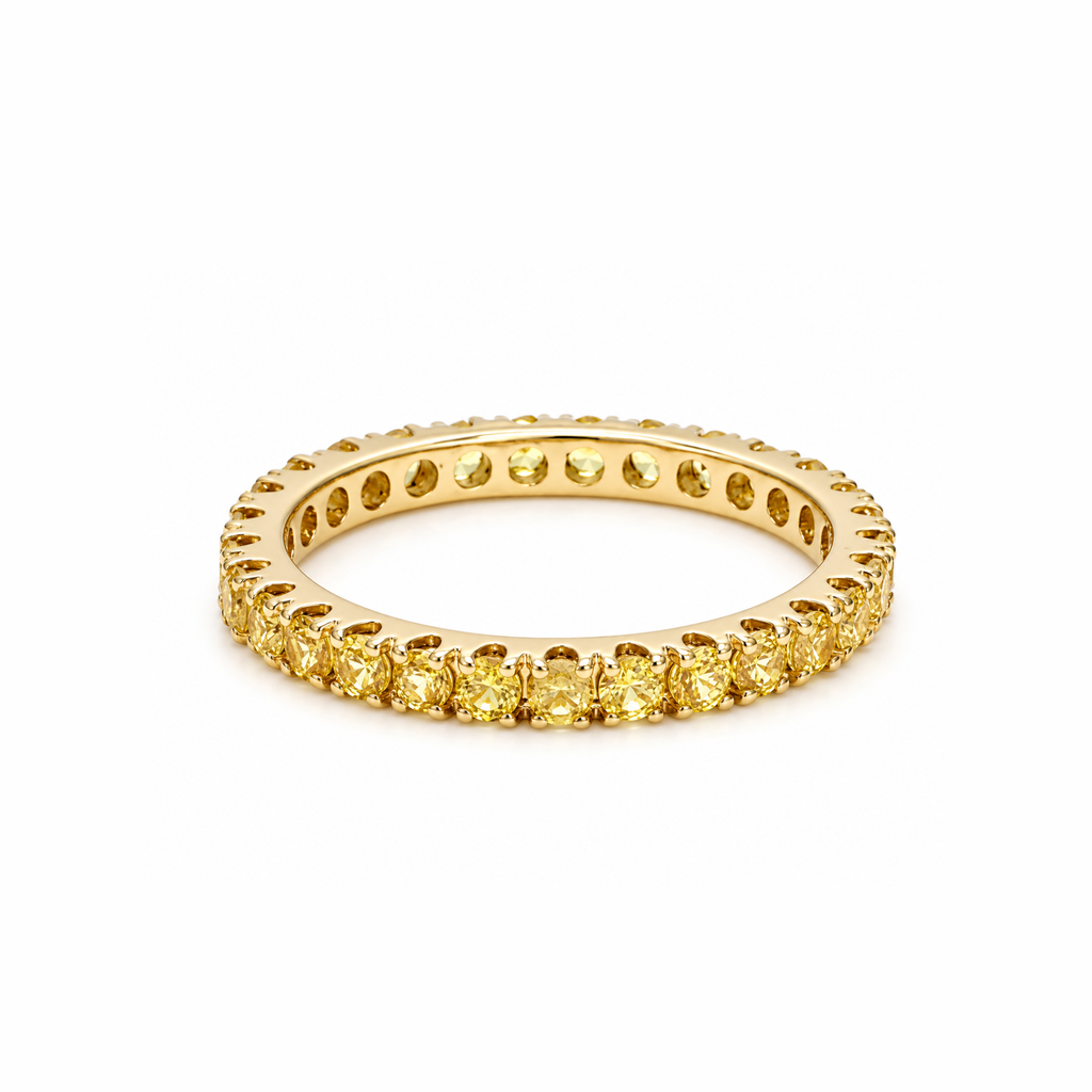 Alía Yellow Sapphire Ring