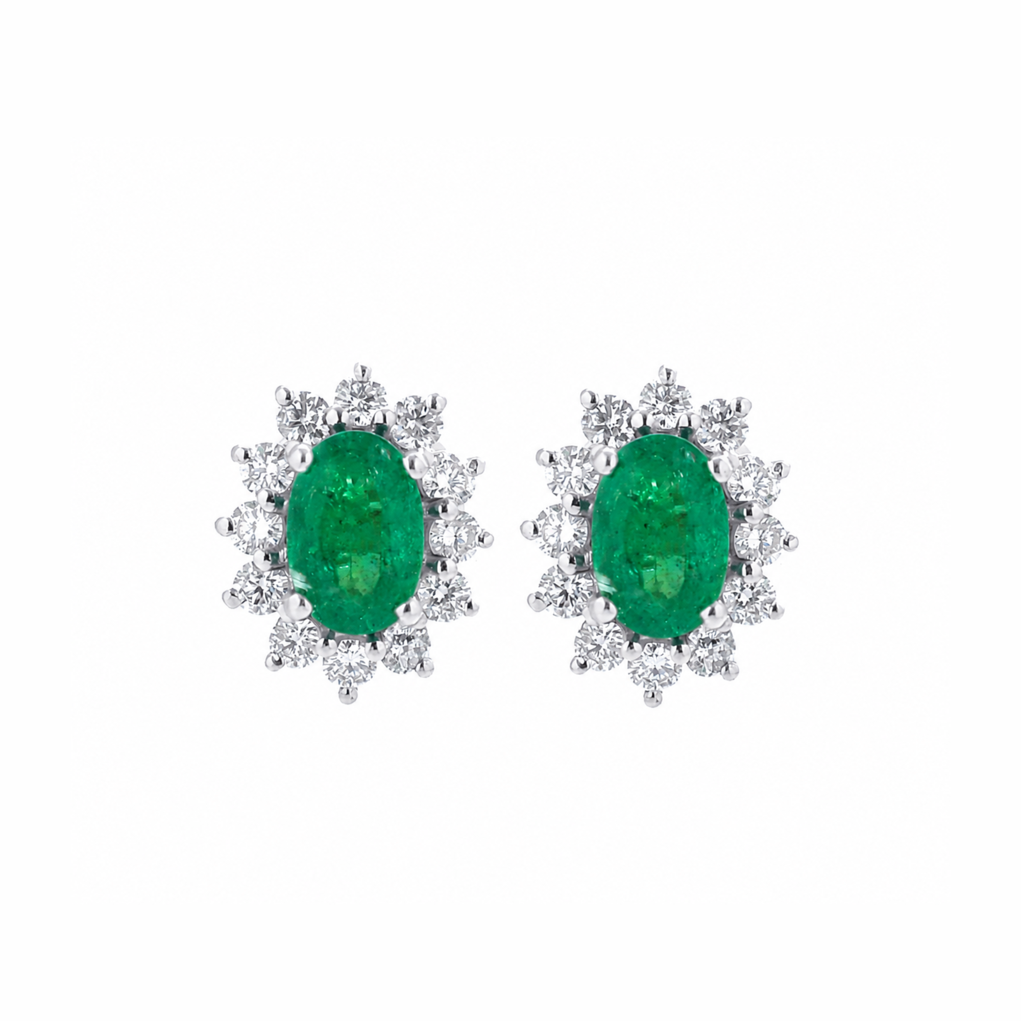 Nova Emerald Studs