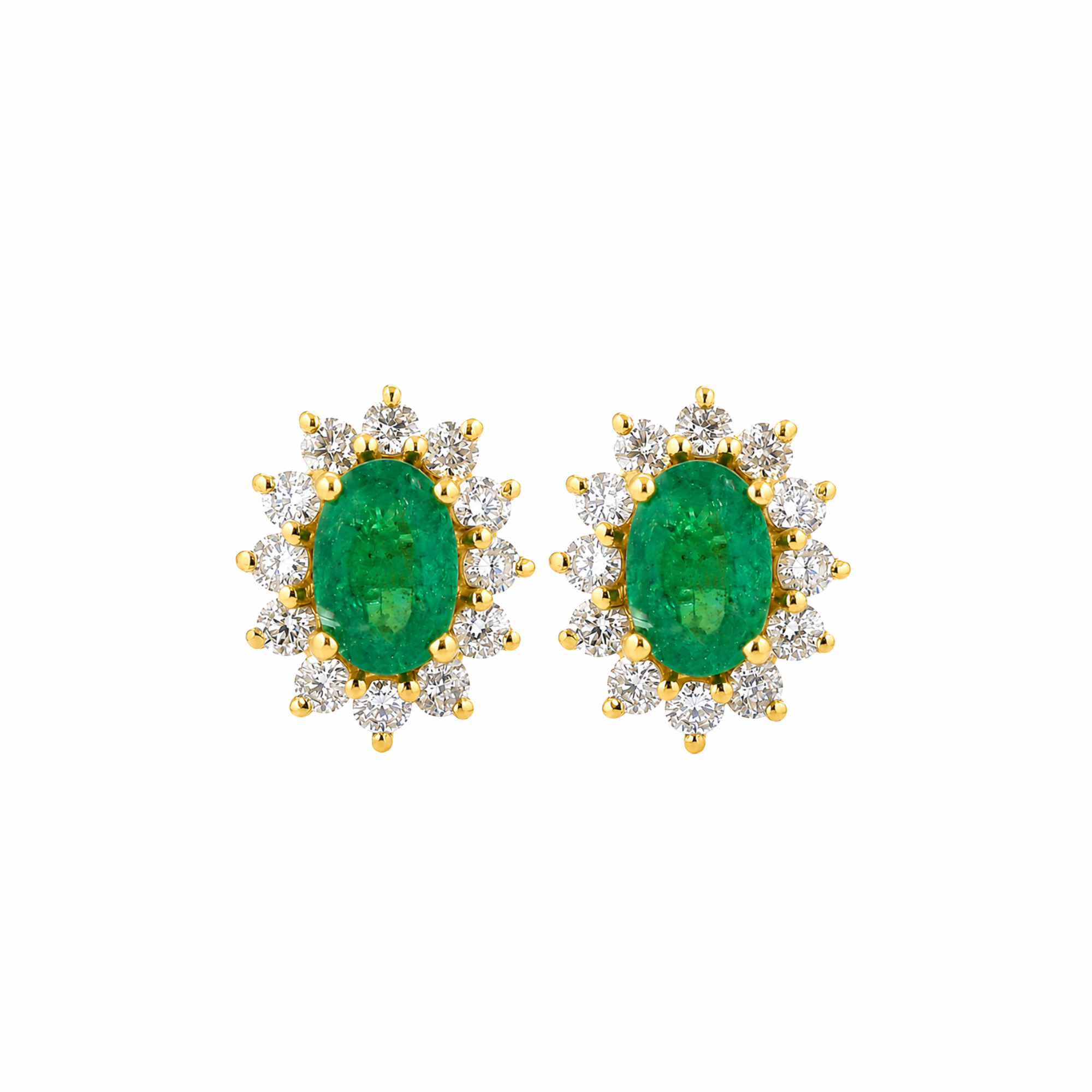 Nova Emerald Studs