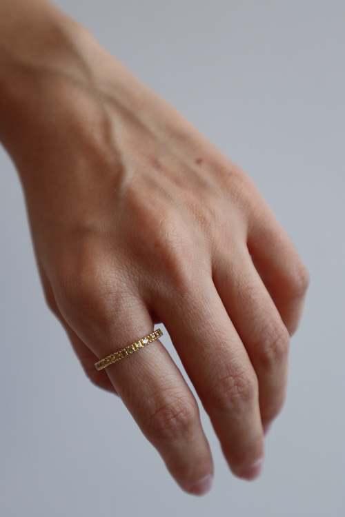 Alía Yellow Sapphire Ring